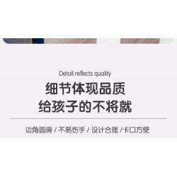 DELI 74385 non  CẦN TRỤC THÁP KHOA HỌC VÀ GIÁO DỤC bộ đồ chơi xếp lắp ráp ghép mô hình  Kỹ Thuật Công Nghệ Cao Mô Hình Phương Tiện 131 khối