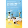 DELI 74385 non  CẦN TRỤC THÁP KHOA HỌC VÀ GIÁO DỤC bộ đồ chơi xếp lắp ráp ghép mô hình  Kỹ Thuật Công Nghệ Cao Mô Hình Phương Tiện 131 khối