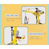 DELI 74385 non  CẦN TRỤC THÁP KHOA HỌC VÀ GIÁO DỤC bộ đồ chơi xếp lắp ráp ghép mô hình  Kỹ Thuật Công Nghệ Cao Mô Hình Phương Tiện 131 khối