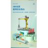 DELI 74385 non  CẦN TRỤC THÁP KHOA HỌC VÀ GIÁO DỤC bộ đồ chơi xếp lắp ráp ghép mô hình  Kỹ Thuật Công Nghệ Cao Mô Hình Phương Tiện 131 khối