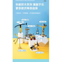 DELI 74383 non  KHOA HỌC VÀ GIÁO DỤC bộ đồ chơi xếp lắp ráp ghép mô hình  Kỹ Thuật Công Nghệ Cao Mô Hình Phương Tiện 81 khối