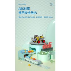 DELI 74383 non  KHOA HỌC VÀ GIÁO DỤC bộ đồ chơi xếp lắp ráp ghép mô hình  Kỹ Thuật Công Nghệ Cao Mô Hình Phương Tiện 81 khối