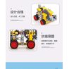 DELI 74383 non  KHOA HỌC VÀ GIÁO DỤC bộ đồ chơi xếp lắp ráp ghép mô hình  Kỹ Thuật Công Nghệ Cao Mô Hình Phương Tiện 81 khối