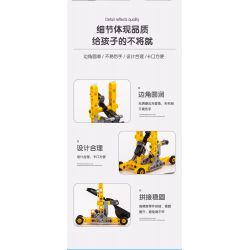 DELI 74381 non  MÁY PHÓNG KHOA HỌC VÀ GIÁO DỤC bộ đồ chơi xếp lắp ráp ghép mô hình  Kỹ Thuật Công Nghệ Cao Mô Hình Phương Tiện 59 khối