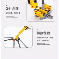 DELI 74380 non  CHIM CÂN BẰNG KHOA HỌC bộ đồ chơi xếp lắp ráp ghép mô hình  Kỹ Thuật Công Nghệ Cao Mô Hình Phương Tiện 77 khối