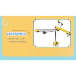 DELI 74380 non  CHIM CÂN BẰNG KHOA HỌC bộ đồ chơi xếp lắp ráp ghép mô hình  Kỹ Thuật Công Nghệ Cao Mô Hình Phương Tiện 77 khối