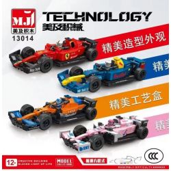 BEAUTY AND 13014 non  CÔNG THỨC 4 bộ đồ chơi xếp lắp ráp ghép mô hình Speed Champions Racing Cars Đua Xe Công Thức 238 khối