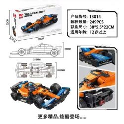 BEAUTY AND 13014 non  CÔNG THỨC 4 bộ đồ chơi xếp lắp ráp ghép mô hình Speed Champions Racing Cars Đua Xe Công Thức 238 khối