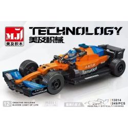 BEAUTY AND 13014 non  CÔNG THỨC 4 bộ đồ chơi xếp lắp ráp ghép mô hình Speed Champions Racing Cars Đua Xe Công Thức 238 khối