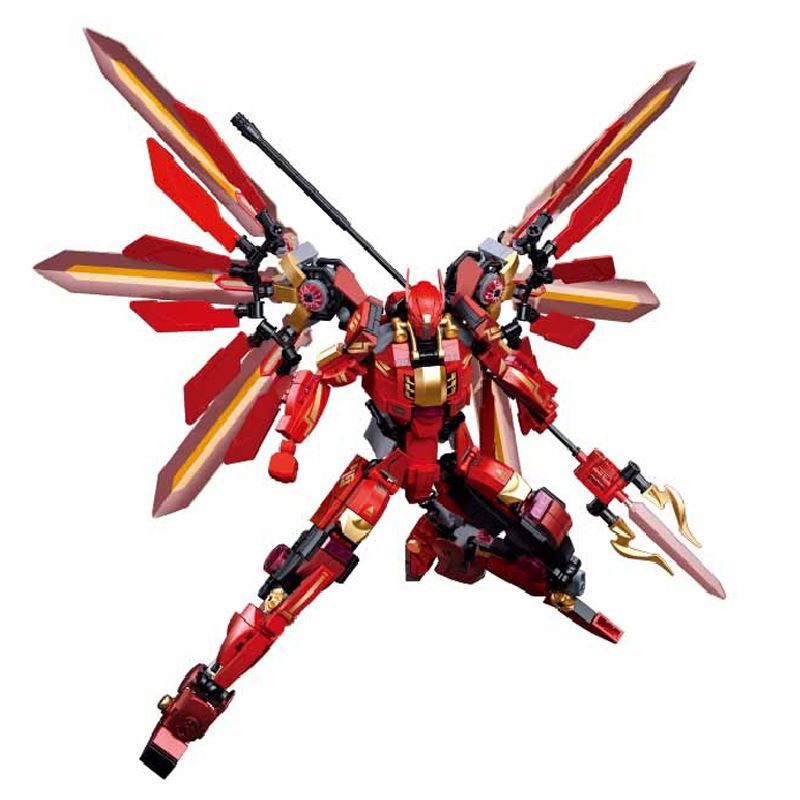 SLUBAN M38-B1152 B1152 1152 M38B1152 38-B1152 non Lego ÁNH SÁNG HALBERD ATHENA bộ đồ chơi xếp lắp ráp ghép mô hình ROBOT 511 khối