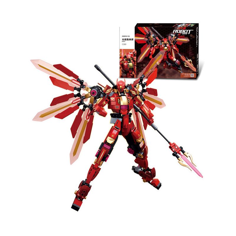 SLUBAN M38-B1152 B1152 1152 M38B1152 38-B1152 non  ÁNH SÁNG HALBERD ATHENA bộ đồ chơi xếp lắp ráp ghép mô hình ROBOT 511 khối