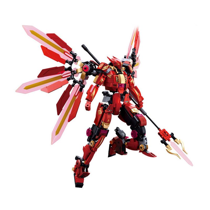 SLUBAN M38-B1152 B1152 1152 M38B1152 38-B1152 non  ÁNH SÁNG HALBERD ATHENA bộ đồ chơi xếp lắp ráp ghép mô hình ROBOT 511 khối