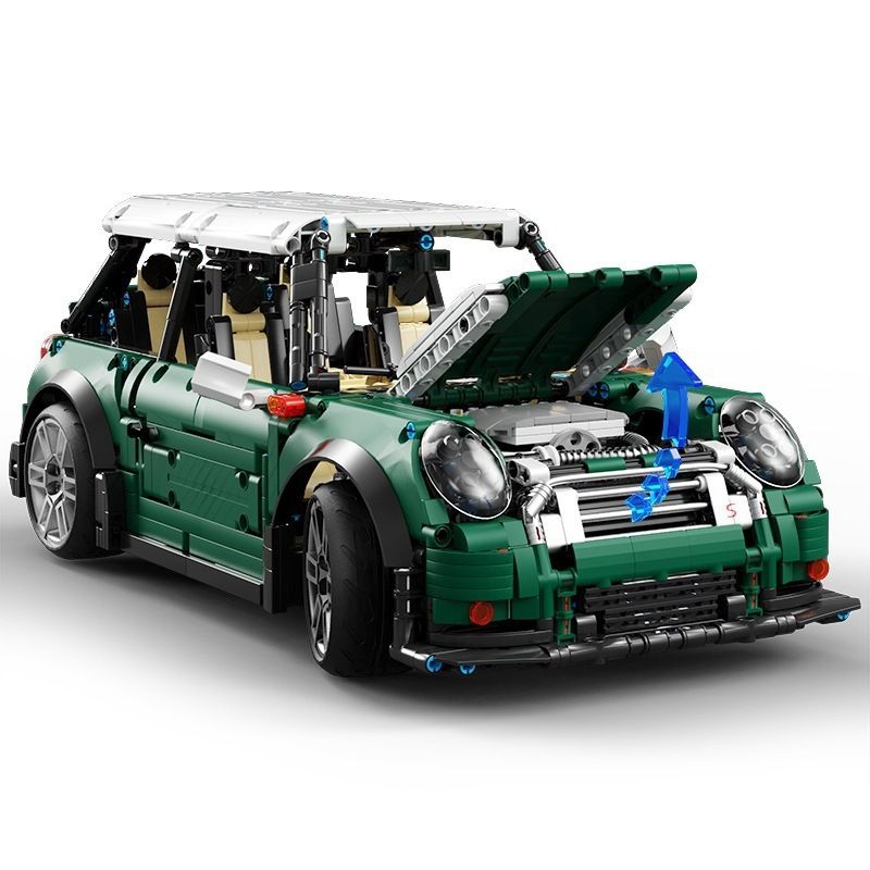 TA GAOLE T5025B 5025B T5025A 5025A non  MINI COOPER S tỷ lệ 1:10 bộ đồ chơi xếp lắp ráp ghép mô hình  Kỹ Thuật Công Nghệ Cao Mô Hình Phương Tiện 2292 khối