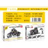 LEIBAO 8156 non  MÔ TÔ TRIUMPH BOBBER bộ đồ chơi xếp lắp ráp ghép mô hình Motorcycle Motorbike MOTORCYCLE TRIUMPH BOBBER Xe Hai Bánh 294 khối