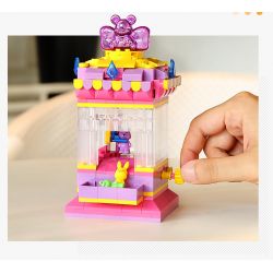 LEGILE B400 non  QUÁI THÚ THẦN THOẠI MÁY VUỐT bộ đồ chơi xếp lắp ráp ghép mô hình Creator Sáng Tạo 336 khối