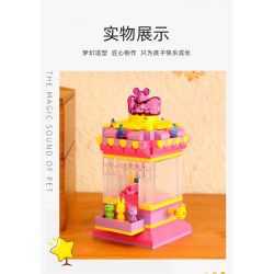 LEGILE B400 non  QUÁI THÚ THẦN THOẠI MÁY VUỐT bộ đồ chơi xếp lắp ráp ghép mô hình Creator Sáng Tạo 336 khối