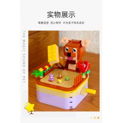 LE JILL B399 non  QUÁI VẬT THẦN THOẠI ĐẬP CHUỘT bộ đồ chơi xếp lắp ráp ghép mô hình Creator Sáng Tạo 322 khối