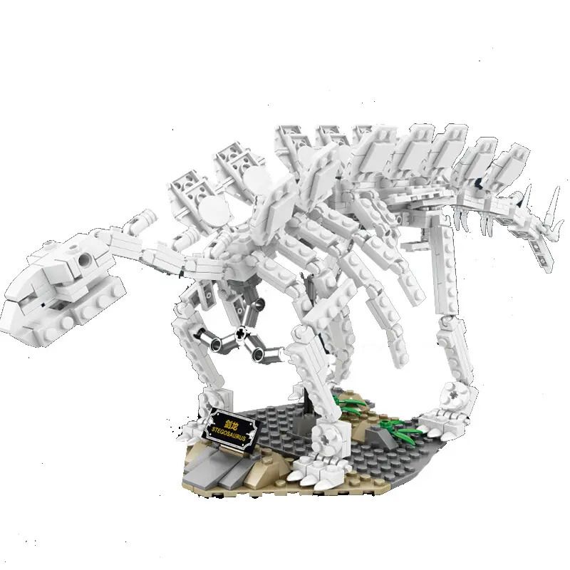 Kazi KY80033 80033 non Lego BỘ XƯƠNG HÓA THẠCH STEGOSAURUS bộ đồ chơi xếp lắp ráp ghép mô hình Creator DINOSAUR Sáng Tạo 475 khối