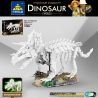 Kazi KY80030 80030 non  TRICERATOPS bộ đồ chơi xếp lắp ráp ghép mô hình Creator DINOSAUR Sáng Tạo 409 khối