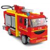 Kazi KY80539 80539 non  XE CỨU HỎA FPT bộ đồ chơi xếp lắp ráp ghép mô hình Transformers CONSTELLATION FIGHTER Robot Đại Chiến Người Máy Biến Hình 487 khối