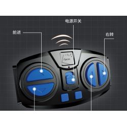 Enlighten 74031 Qman 74031 non  XE RC S-JUDGER bộ đồ chơi xếp lắp ráp ghép mô hình Qq Speed