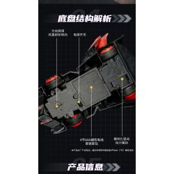 Enlighten 74031 Qman 74031 non  XE RC S-JUDGER bộ đồ chơi xếp lắp ráp ghép mô hình Qq Speed