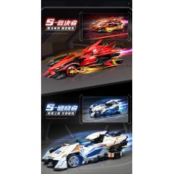 Enlighten 74031 Qman 74031 non  XE RC S-JUDGER bộ đồ chơi xếp lắp ráp ghép mô hình Qq Speed