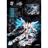 Enlighten 74023 Qman 74023 non  HOLY ANGEL MECHA ĐUA XE bộ đồ chơi xếp lắp ráp ghép mô hình 251 khối