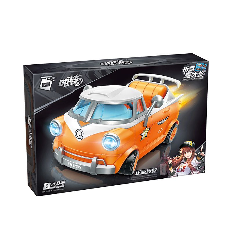 Enlighten 74015 Qman 74015 non  THANH Q LỚN bộ đồ chơi xếp lắp ráp ghép mô hình Qq Speed BIG Q 92 khối