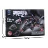 HENGTAI 92013 non  ĐỘI SWAT NHỮNG NGƯỜI BẢO VỆ CHỐNG KHỦNG BỐ bộ đồ chơi xếp lắp ráp ghép mô hình City Thành Phố 636 khối