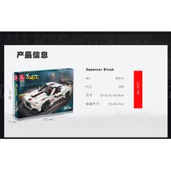 JIESTAR 92014 non  XE LÙI T51GT bộ đồ chơi xếp lắp ráp ghép mô hình Racers Đua Tốc Độ 585 khối