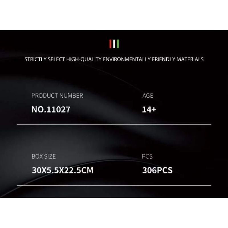 REBRICKABLE MOC-93918 93918 MOC93918 REOBRIX 11027 non  FERRARI DAYTONA SP3 bộ đồ chơi xếp lắp ráp ghép mô hình Speed Champions Racing Cars Đua Xe Công Thức 306 khối