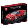 REOBRIX 11026 non  FERRARI DAYTONA SP3 1:16 tỷ lệ 1:16 bộ đồ chơi xếp lắp ráp ghép mô hình Creator Expert Chuyên Gia Sáng Tạo 1168 khối