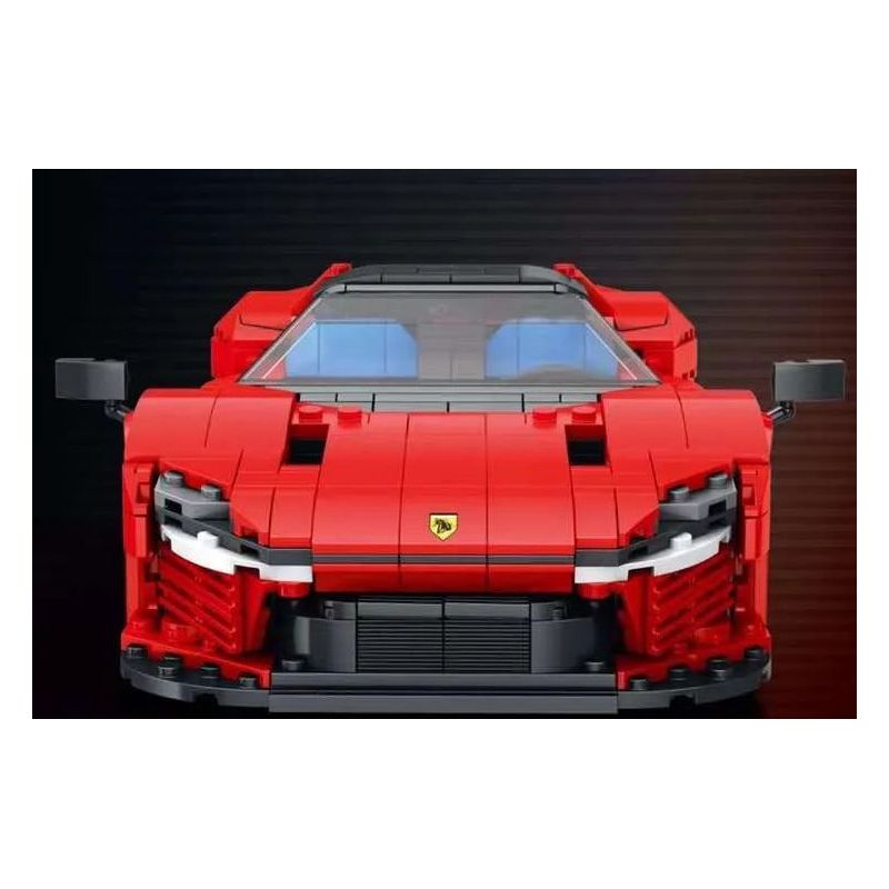 REOBRIX 11026 non  FERRARI DAYTONA SP3 1:16 tỷ lệ 1:16 bộ đồ chơi xếp lắp ráp ghép mô hình Creator Expert Chuyên Gia Sáng Tạo 1168 khối