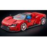 REOBRIX 11026 non  FERRARI DAYTONA SP3 1:16 tỷ lệ 1:16 bộ đồ chơi xếp lắp ráp ghép mô hình Creator Expert Chuyên Gia Sáng Tạo 1168 khối