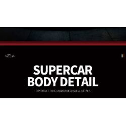 REOBRIX 11025 non  FERRARI DAYTONA SP3 1:10 tỷ lệ 1:10 bộ đồ chơi xếp lắp ráp ghép mô hình  Kỹ Thuật Công Nghệ Cao Mô Hình Phương Tiện 1958 khối