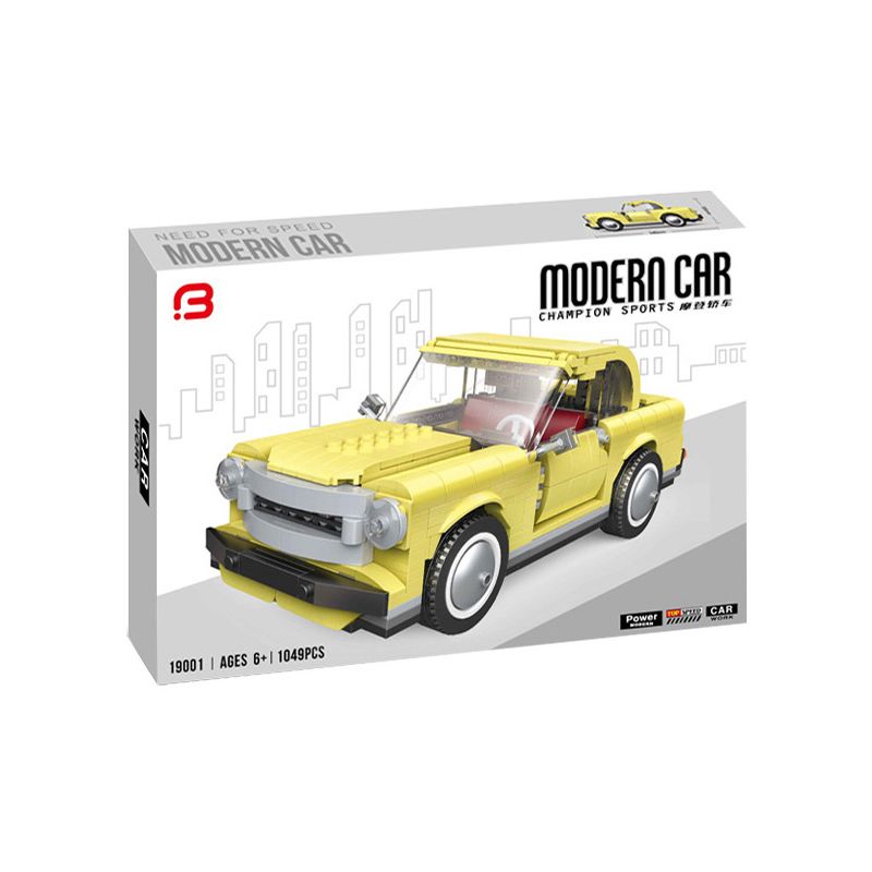BRICK ELEMENT 19001 REBRICKABLE MOC-37127 37127 MOC37127 non  COUPE PHONG CÁCH CỔ ĐIỂN (10271 BỘ) bộ đồ chơi xếp lắp ráp ghép mô hình Creator VINTAGE COUPE Sáng Tạo 1049 khối