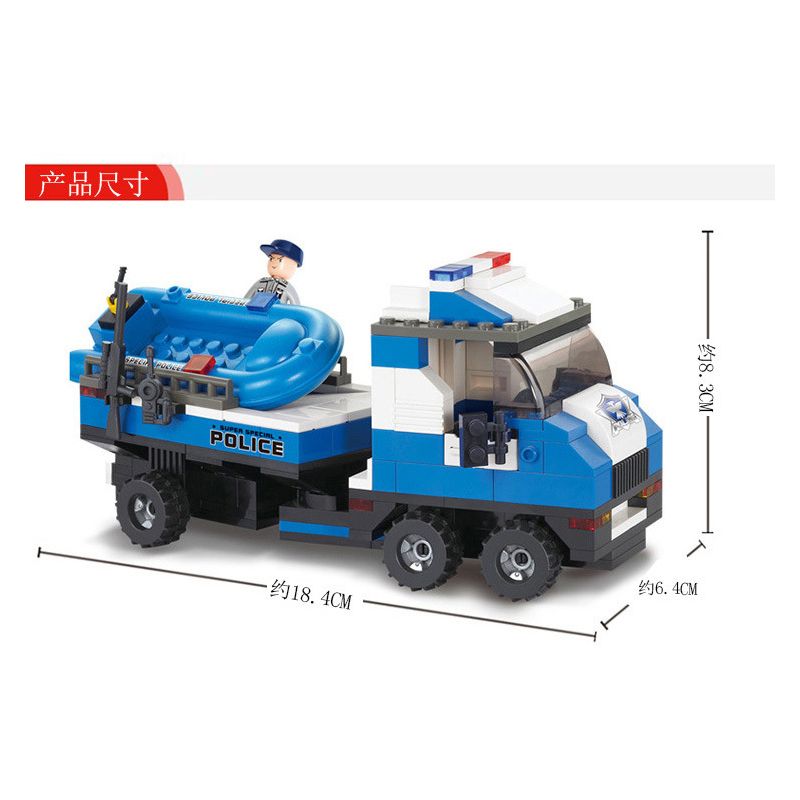 SLUBAN M38-B0190 B0190 0190 M38B0190 38-B0190 non  HOẠT ĐỘNG KHẨN CẤP (BIỂN ĐẤT VÀ HÀNG KHÔNG) bộ đồ chơi xếp lắp ráp ghép mô hình Police Cảnh Sát 403 khối