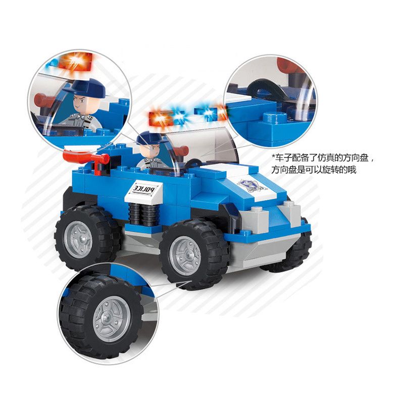 SLUBAN M38-B0190 B0190 0190 M38B0190 38-B0190 non  HOẠT ĐỘNG KHẨN CẤP (BIỂN ĐẤT VÀ HÀNG KHÔNG) bộ đồ chơi xếp lắp ráp ghép mô hình Police Cảnh Sát 403 khối