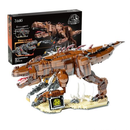JAKI JK8101-1 8101-1 JK8101-2 8101-2 non  RỒNG CƠ KHÍ BẠO LỰC bộ đồ chơi xếp lắp ráp ghép mô hình MECHANISAURUS MK