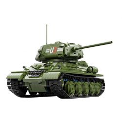 TA GAOLE T4014 4014 non  XE TĂNG T34 bộ đồ chơi xếp lắp ráp ghép mô hình Military Army TANK T34 Quân Sự Bộ Đội 2052 khối