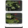 TA GAOLE T4014 4014 non  XE TĂNG T34 bộ đồ chơi xếp lắp ráp ghép mô hình Military Army TANK T34 Quân Sự Bộ Đội 2052 khối