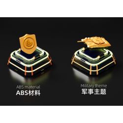 TA GAOLE T4014 4014 non  XE TĂNG T34 bộ đồ chơi xếp lắp ráp ghép mô hình Military Army TANK T34 Quân Sự Bộ Đội 2052 khối