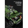 TA GAOLE T4015 4015 non  XE ĐỊA HÌNH CHIẾN BINH tỷ lệ 1:8 bộ đồ chơi xếp lắp ráp ghép mô hình  WARRIOR OFF-ROAD Kỹ Thuật Công Nghệ Cao Mô Hình Phương Tiện 3175 khối