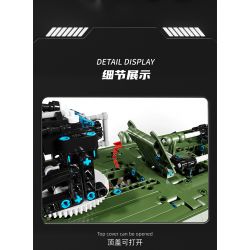 TA GAOLE T4015 4015 non  XE ĐỊA HÌNH CHIẾN BINH tỷ lệ 1:8 bộ đồ chơi xếp lắp ráp ghép mô hình  WARRIOR OFF-ROAD Kỹ Thuật Công Nghệ Cao Mô Hình Phương Tiện 3175 khối