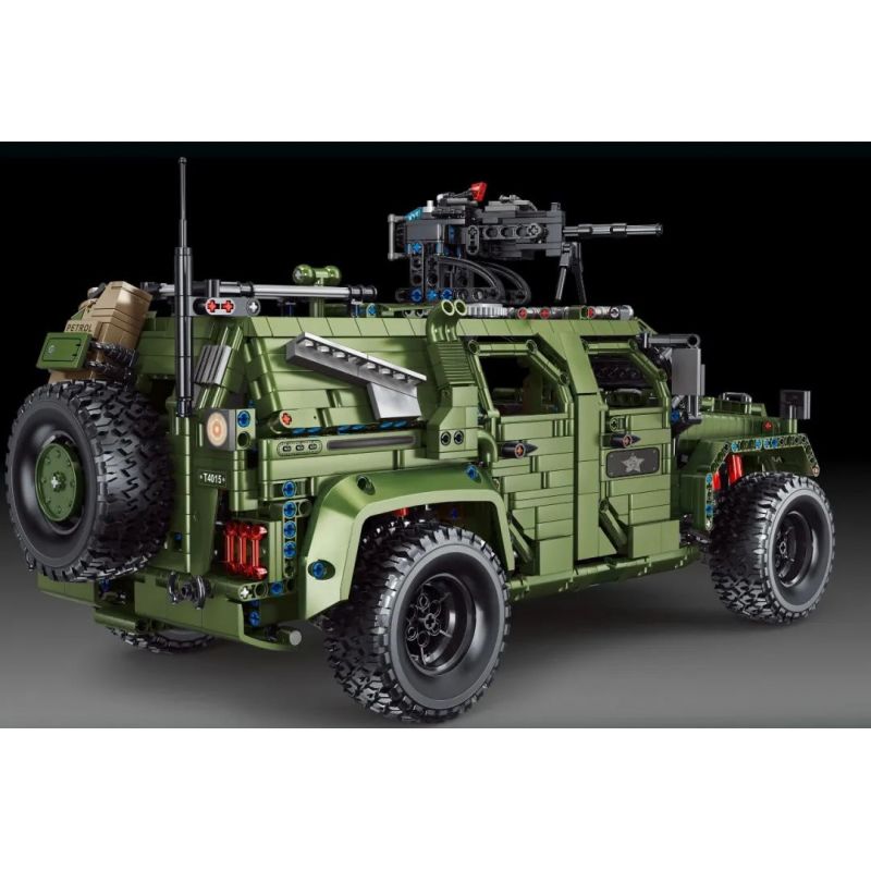TA GAOLE T4015 4015 non  XE ĐỊA HÌNH CHIẾN BINH tỷ lệ 1:8 bộ đồ chơi xếp lắp ráp ghép mô hình  WARRIOR OFF-ROAD Kỹ Thuật Công Nghệ Cao Mô Hình Phương Tiện 3175 khối