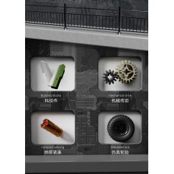 TA GAOLE T4015 4015 non  XE ĐỊA HÌNH CHIẾN BINH tỷ lệ 1:8 bộ đồ chơi xếp lắp ráp ghép mô hình  WARRIOR OFF-ROAD Kỹ Thuật Công Nghệ Cao Mô Hình Phương Tiện 3175 khối