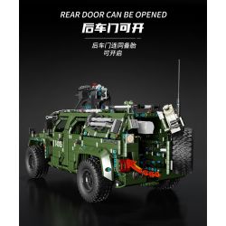 TA GAOLE T4015 4015 non  XE ĐỊA HÌNH CHIẾN BINH tỷ lệ 1:8 bộ đồ chơi xếp lắp ráp ghép mô hình  WARRIOR OFF-ROAD Kỹ Thuật Công Nghệ Cao Mô Hình Phương Tiện 3175 khối