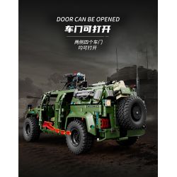 TA GAOLE T4015 4015 non  XE ĐỊA HÌNH CHIẾN BINH tỷ lệ 1:8 bộ đồ chơi xếp lắp ráp ghép mô hình  WARRIOR OFF-ROAD Kỹ Thuật Công Nghệ Cao Mô Hình Phương Tiện 3175 khối