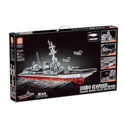 FORANGE FC6103 6103 non  TÀU SÂN BAY TYPE 001A bộ đồ chơi xếp lắp ráp ghép mô hình Military Army Quân Sự Bộ Đội 2002 khối